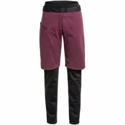 Pantaloni VAUDE ALL YEAR MOAB 3 In 1 Donna Nero/Bordeaux 2022