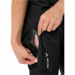 Pantaloni VAUDE KURO RAIN Donna Nero 2022 -Vendite Attrezzatura per Biciclette 1622489 315B600x6005D