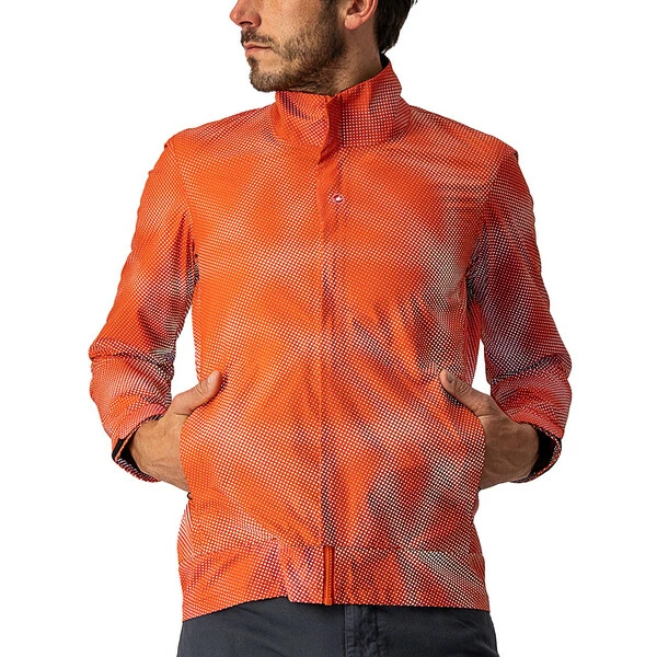 Giacca CASTELLI COMMUTER REFLEX Rosso 7 Giacca CASTELLI COMMUTER REFLEX Rosso - immagine 5