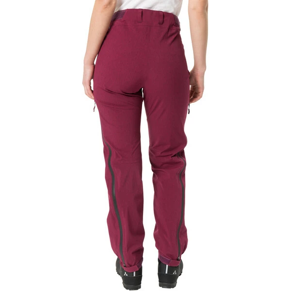 Pantaloni VAUDE YARAS WARM RAIN Donna Bordeaux 2022 6 Pantaloni VAUDE YARAS WARM RAIN Donna Bordeaux 2022 - immagine 4