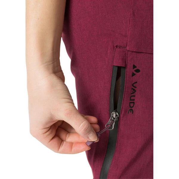 Pantaloni VAUDE YARAS WARM RAIN Donna Bordeaux 2022 7 Pantaloni VAUDE YARAS WARM RAIN Donna Bordeaux 2022 - immagine 5