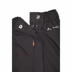 Pantaloni Vaude FLUID FULL-ZIP Donna Nero 2022 -Vendite Attrezzatura per Biciclette 231703 065B600x6005D