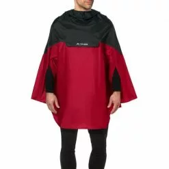 Poncho VAUDE COVERO II Rosso -Vendite Attrezzatura per Biciclette 600x600 101601 15124837143515