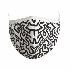 Mascherina Antismog MB WEAR MIMETIC Nero/Bianco