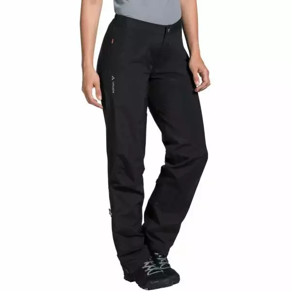 Pantaloni VAUDE YARAS III WATERPROOF Donna Nero 2022 5 Pantaloni VAUDE YARAS III WATERPROOF Donna Nero 2022 - immagine 3