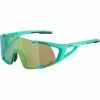 Occhiali ALPINA HAWKEYE S Q-LITE Turchese/Verde Iridium -Vendite Attrezzatura per Biciclette A8695071 Main5B600x6005D